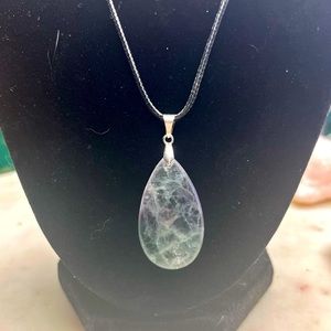 Fluorite Pendant Necklace